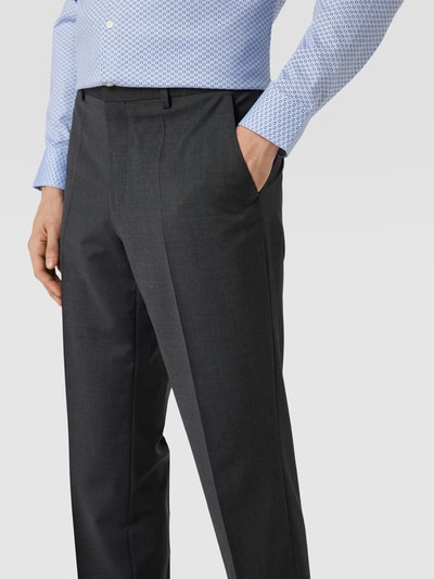 Peek & Cloppenburg BOSSAnzughose in unifarbenem Design in anthrazit Heißer Verkauf