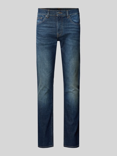 Peek & Cloppenburg BOSS OrangeSlim Fit Jeans im 5-Pocket-Design Modell 'Delaware' in jeansblau Tiefpreis