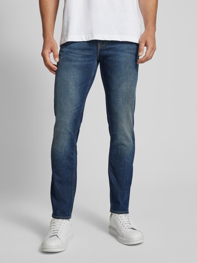 Peek & Cloppenburg BOSS OrangeSlim Fit Jeans im 5-Pocket-Design Modell 'Delaware' in jeansblau Tiefpreis