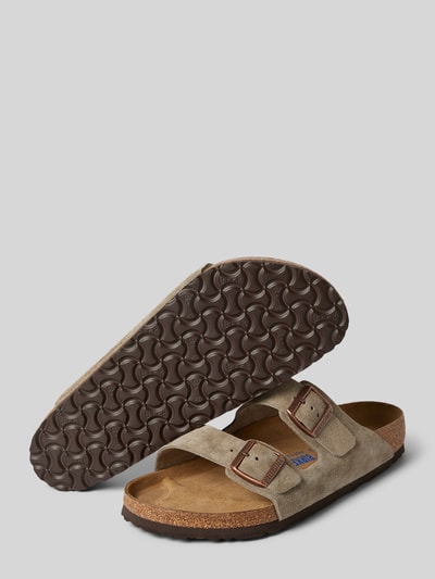Peek & Cloppenburg BirkenstockSandalen mit Dornschließe Modell 'Arizona' in taupe Letzte 3 Tage