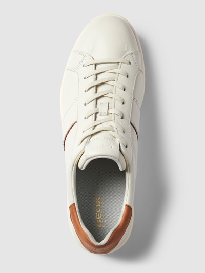 Peek & Cloppenburg GeoxDerby-Schuhe mit flachem Absatz in weiss Nur noch ein Tag übrig