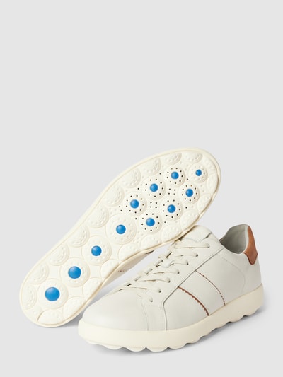Peek & Cloppenburg GeoxDerby-Schuhe mit flachem Absatz in weiss Nur noch ein Tag übrig