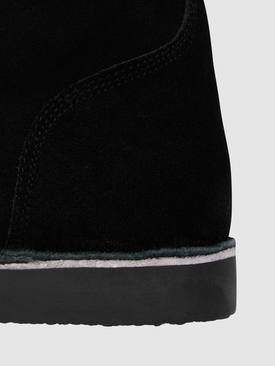 Peek & Cloppenburg Jack & JonesBoots aus Veloursleder Modell 'Bruce' in black Speichern exportieren