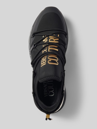 Peek & Cloppenburg Versace Jeans CoutureSlip-on-Sneaker mit Label-Statement Modell 'FONDO DYNAMIC' in black zollfrei