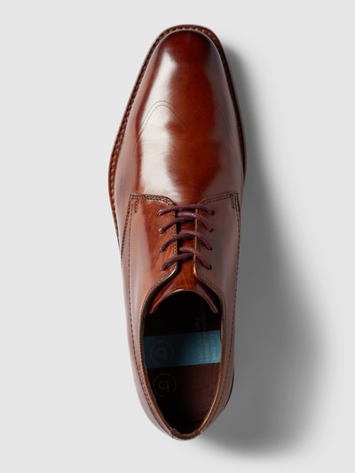 Peek & Cloppenburg bugattiSchnürschuhe in unifarbenem Design Modell 'Mansaro' in cognac 2025
