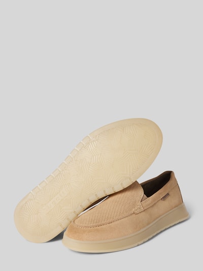 Peek & Cloppenburg bugattiLederloafer mit Label-Detail Modell 'Fiero' in beige Outlet