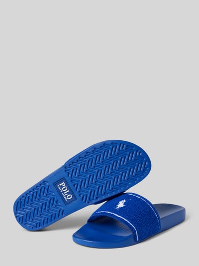 Peek & Cloppenburg Polo Ralph LaurenSlides mit Logo-Stitching in royal Angebote