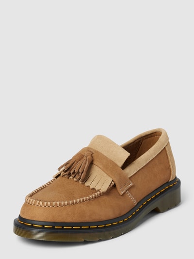 Peek & Cloppenburg Dr. MartensTassel-Loafer mit labeltypischen Nähten Modell 'Adrian' in beige