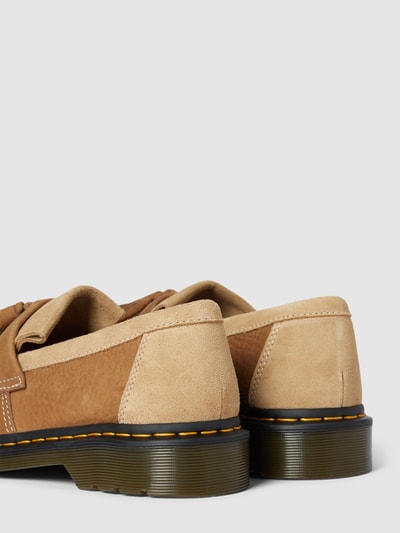 Peek & Cloppenburg Dr. MartensTassel-Loafer mit labeltypischen Nähten Modell 'Adrian' in beige Schlussverkauf