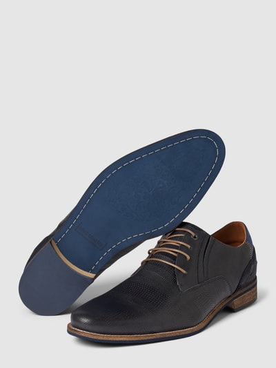 Peek & Cloppenburg BULLBOXERDerby mit Strukturmuster Modell 'PHILIP' in marine Meist gekauft