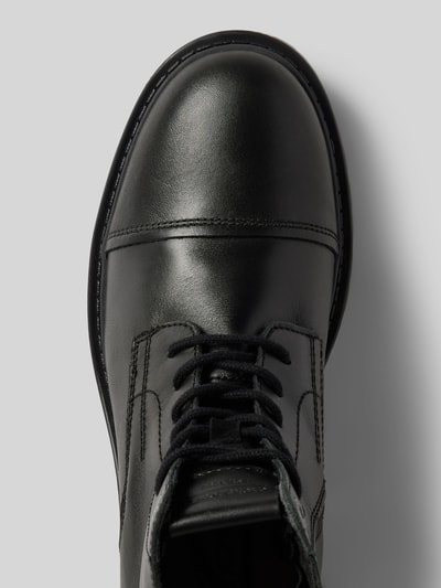 Peek & Cloppenburg Jack & JonesLederboots mit Zugschlaufe Modell 'TREMOR' in black Blitzverkäufe
