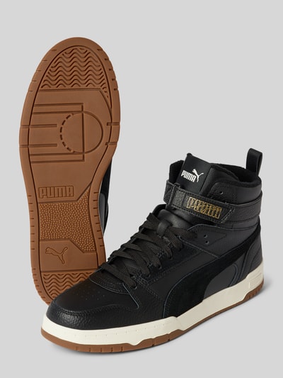 Peek & Cloppenburg PumaSneaker mit Label-Print Modell 'Game' in black Rabatt
