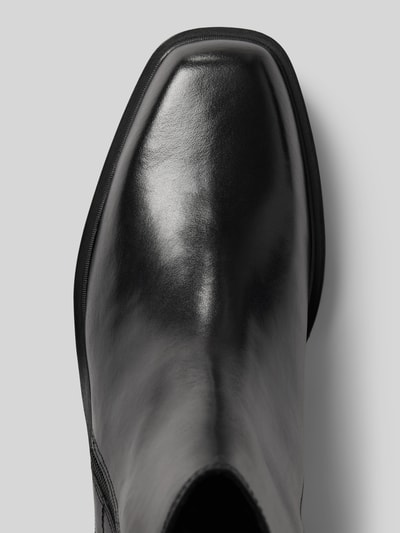 Peek & Cloppenburg HUGOBoots aus Leder mit Reißverschluss in black Exklusivangebot