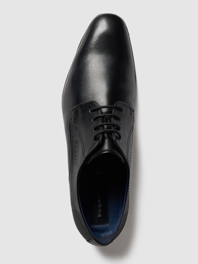 Peek & Cloppenburg bugattiDerby aus Leder Modell 'Mattia' in black Saisonschlussverkauf