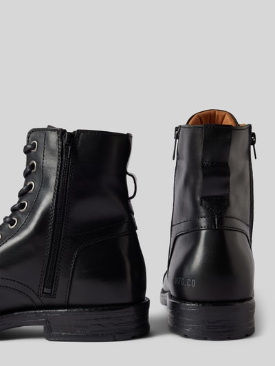 Peek & Cloppenburg ReplayBoots aus Leder mit Reißverschluss Modell 'PHIM' in black Weihnachtsangebot