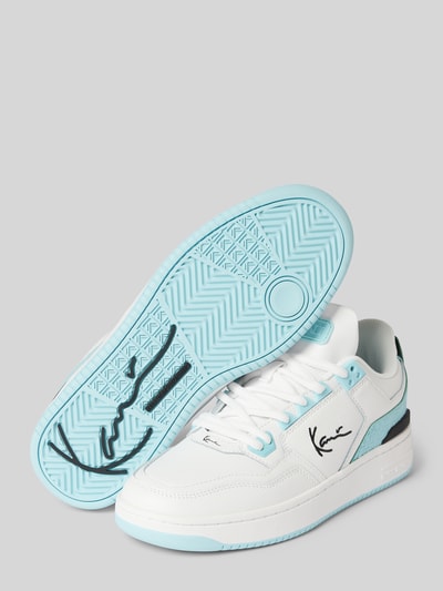 Peek & Cloppenburg KARL KANISneaker aus Leder mit Label-Stitching Modell 'Kani 89' in weiss Osterangebot
