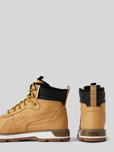 Peek & Cloppenburg PumaBoots mit Label-Details Modell 'Desierto v3' in beige Neueste Mode