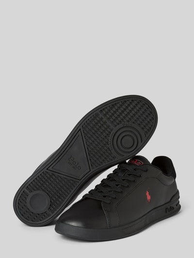 Peek & Cloppenburg Polo Ralph LaurenSneaker mit Logo-Stitching in black Online Outlet