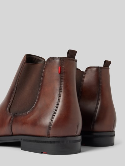 Peek & Cloppenburg LloydLederboots mit Zugschlaufe Modell 'FAUSTO' in mittelbraun Zeitlich begrenztes Angebot
