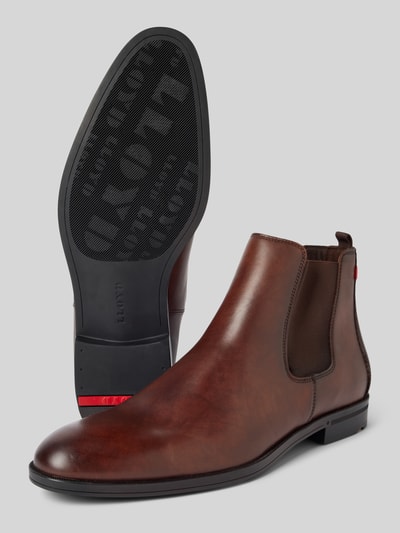 Peek & Cloppenburg LloydLederboots mit Zugschlaufe Modell 'FAUSTO' in mittelbraun Zeitlich begrenztes Angebot