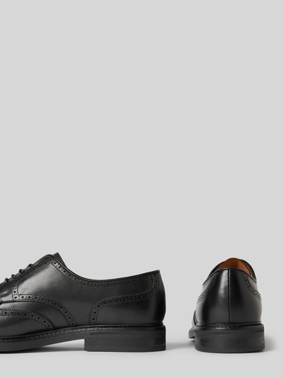 Peek & Cloppenburg Polo Ralph LaurenDerby-Schuhe aus Leder Modell 'ASHER' in black Bestseller