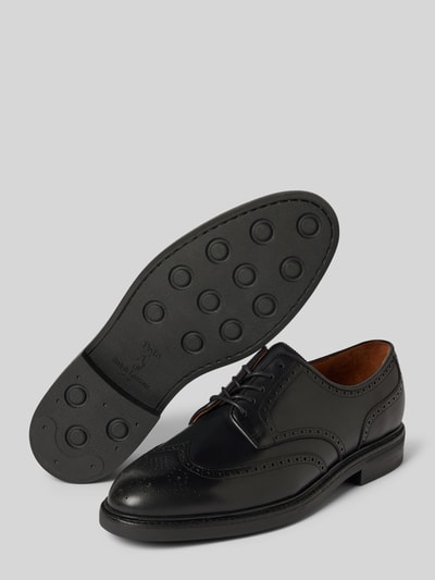 Peek & Cloppenburg Polo Ralph LaurenDerby-Schuhe aus Leder Modell 'ASHER' in black Bestseller