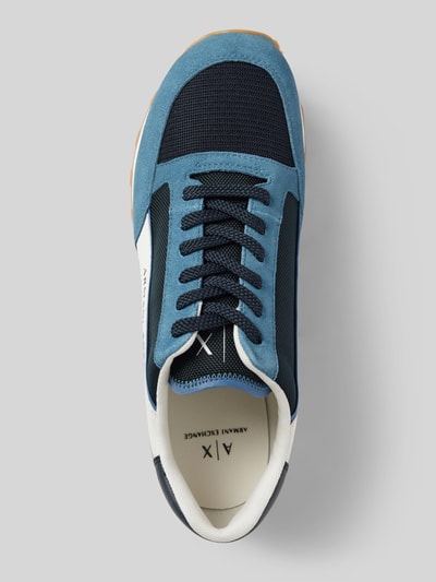 Peek & Cloppenburg ARMANI EXCHANGESneaker mit Label-Print in marine Kauf eins, bekomm eins gratis