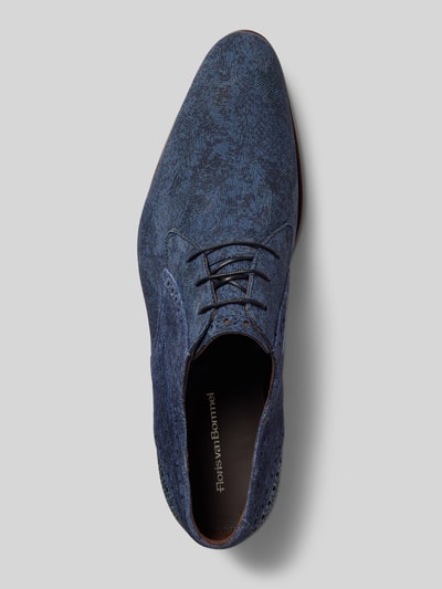 Peek & Cloppenburg Floris Van BommelLederderby mit Strukturmuster Modell 'De Stapper' in marine Tägliche Deals