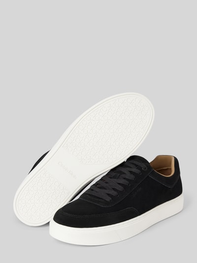 Peek & Cloppenburg CK Calvin KleinSneaker aus Leder in black Tiefpreis