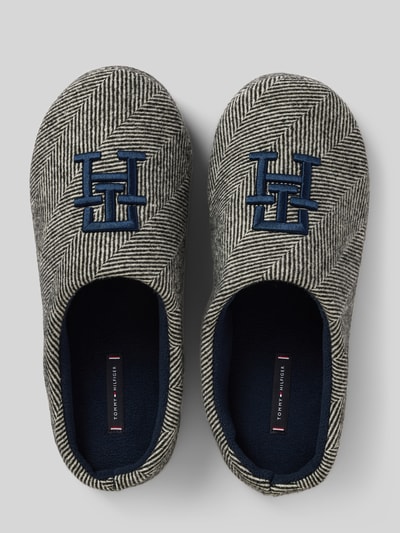 Peek & Cloppenburg Tommy HilfigerHausschuhe mit Label-Applikation in black Letzte 2 Tage