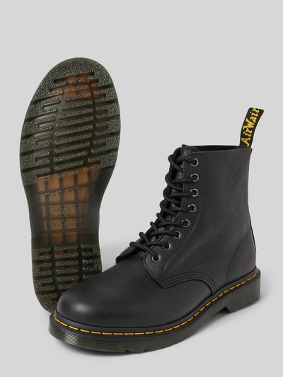 Peek & Cloppenburg Dr. MartensSchnürboots aus Leder mit Ziernaht Modell 'Eye' in black Zeitbegrenzte Promotion