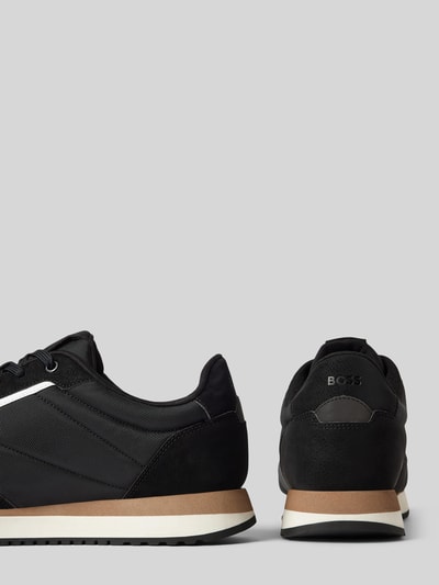 Peek & Cloppenburg BOSSSneaker mit Label-Print in black Vierteljährliche Förderung