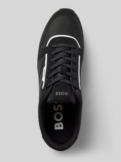 Peek & Cloppenburg BOSSSneaker mit Label-Print in black Vierteljährliche Förderung