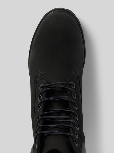 Peek & Cloppenburg TimberlandSchnürboots aus Leder mit Logo-Detail in black Clearance-Verkauf