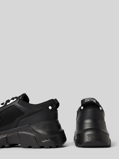 Peek & Cloppenburg Versace Jeans CoutureSneaker mit Schnürverschluss Modell 'FONDO' in black Fabrikladen
