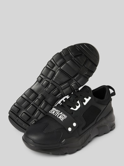 Peek & Cloppenburg Versace Jeans CoutureSneaker mit Schnürverschluss Modell 'FONDO' in black Fabrikladen