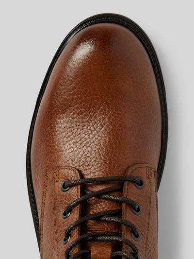 Peek & Cloppenburg Tommy HilfigerLederboots mit Label-Details in cognac Speichern exportieren