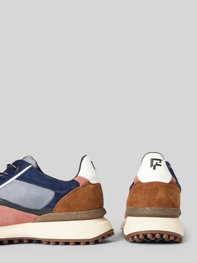 Peek & Cloppenburg Floris Van BommelSneaker mit Kontrastbesatz Modell 'Noppi' in marine Im Verkauf