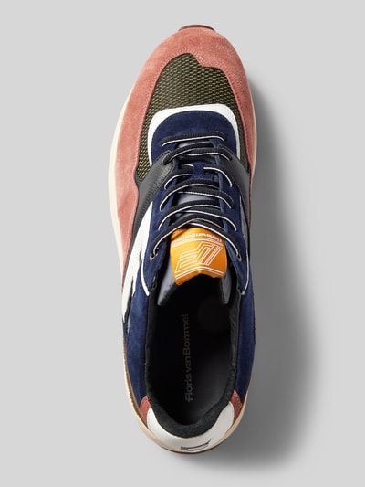 Peek & Cloppenburg Floris Van BommelSneaker mit Kontrastbesatz Modell 'Noppi' in marine Im Verkauf