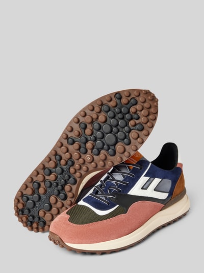 Peek & Cloppenburg Floris Van BommelSneaker mit Kontrastbesatz Modell 'Noppi' in marine Im Verkauf
