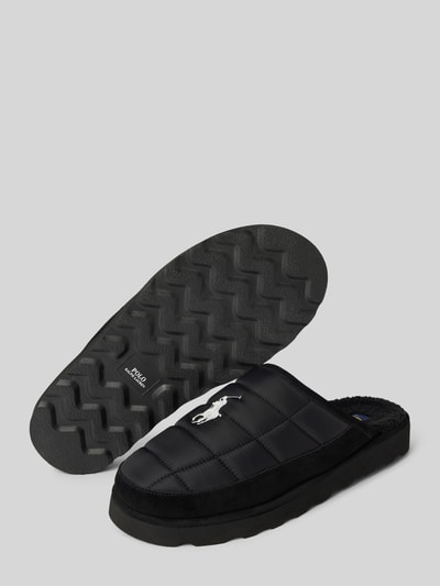 Peek & Cloppenburg Polo Ralph LaurenSlides mit Logo-Stitching in black 50% Rabatt für begrenzte Zeit