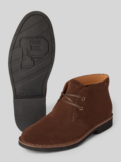 Peek & Cloppenburg Polo Ralph LaurenSchnürboots aus echtem Leder Modell 'TALAN' in dunkelbraun 2025
