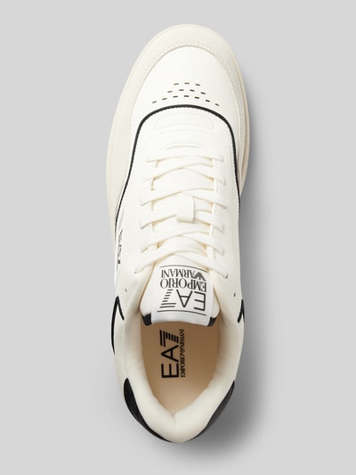 Peek & Cloppenburg EA7 Emporio ArmaniSneaker mit Label-Detail Modell 'RETRO' in weiss Verkauf