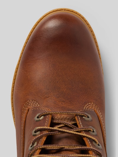 Peek & Cloppenburg TimberlandSchnürboots aus echtem Leder in mittelbraun Günstiger Verkauf