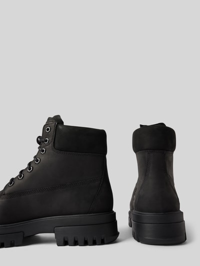Peek & Cloppenburg TimberlandSchnürboots aus Leder mit Logo-Detail Modell 'ARBOR' in black Meist gekauft