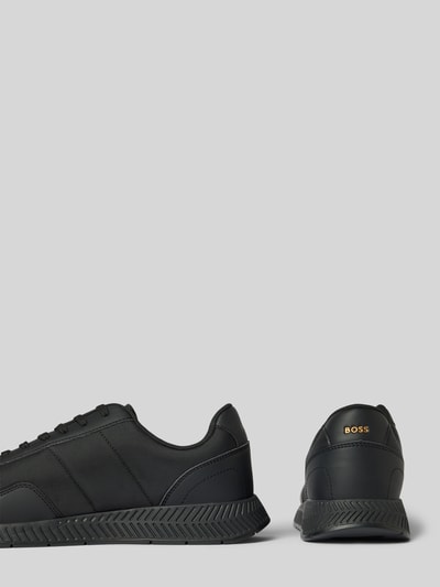 Peek & Cloppenburg BOSSSneaker mit Schnürverschluss Modell 'Titanium' in black Blitzverkäufe