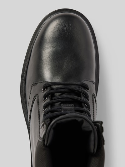 Peek & Cloppenburg Tommy JeansSchnürboots aus Leder mit Label-Detail Modell 'LACE UP' in black Fabrikpreis
