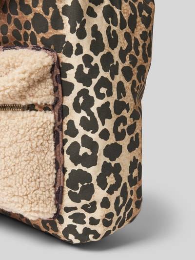 Peek & Cloppenburg STUDIO NOOSRucksack mit Label-Patch in sand Vatertagsangebot