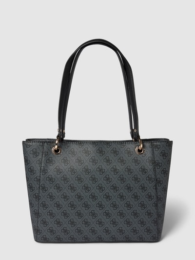 Peek & Cloppenburg GuessHandtasche mit Allover-Muster Modell 'NOELLE NOEL TOTE' in graphit Neueste Mode
