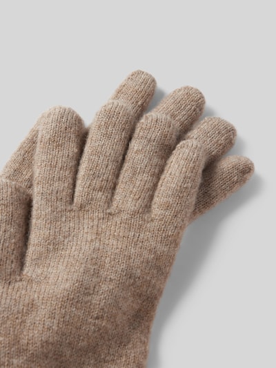 Peek & Cloppenburg BartsHandschuhe mit Label-Patch Modell 'Witzia' in hellbraun JETZT KAUFEN